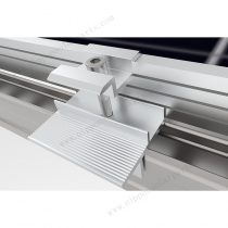 カーボンスチール架台W型傾斜地