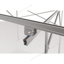 カーボンスチール架台W型傾斜地