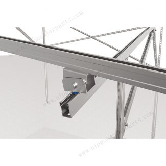 カーボンスチール架台W型傾斜地